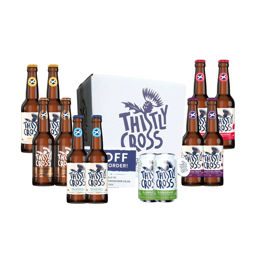 Thistly Cross gift box