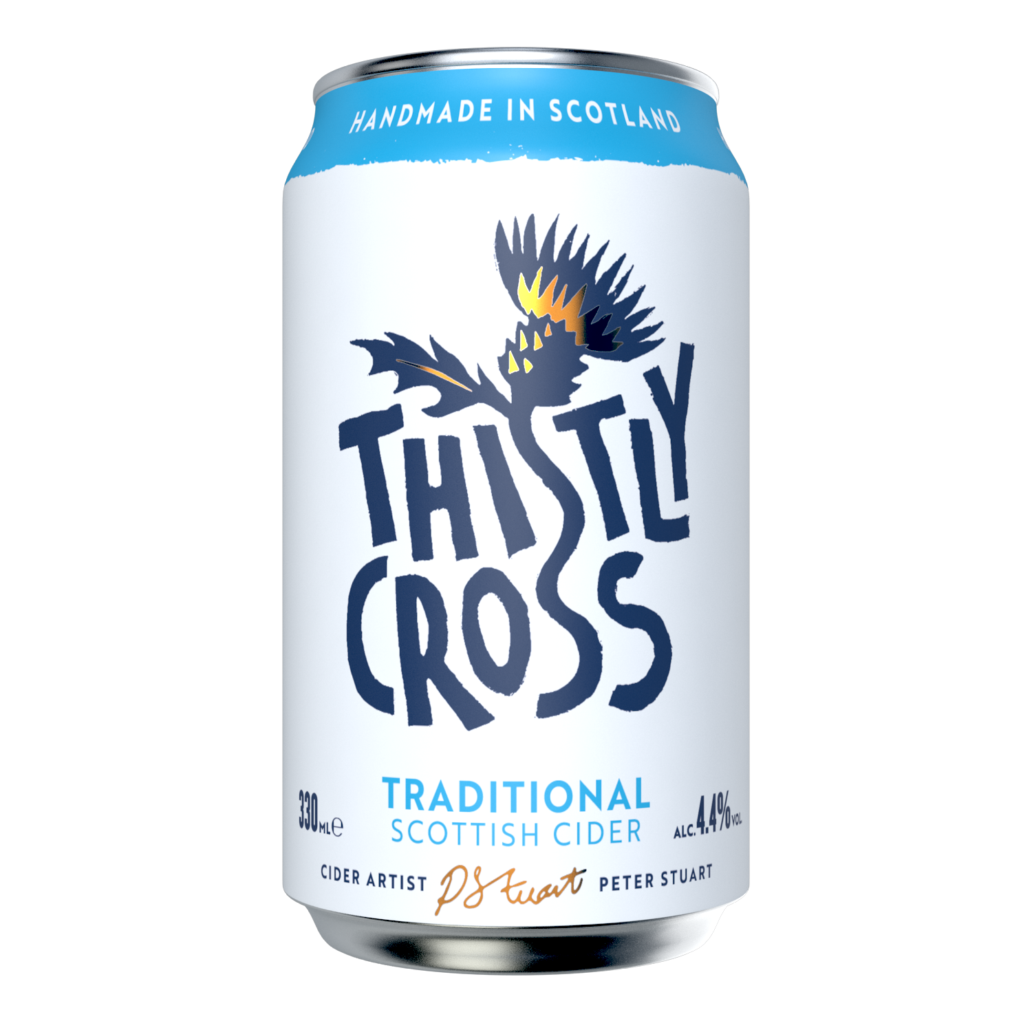 Thistly Cross Traditional cider can 