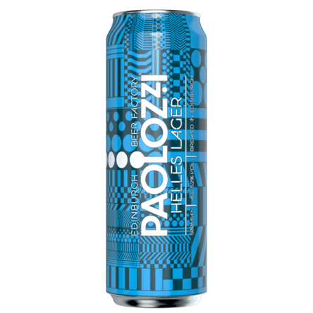 Paolozzi Helles Lager 500ml Cans